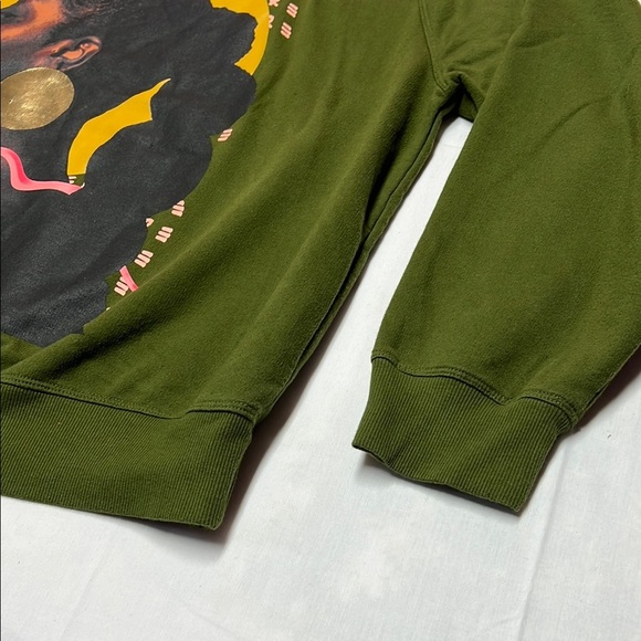 Women’s Black history month green pullover sweater graphic design size XXL - Picture 6 of 11